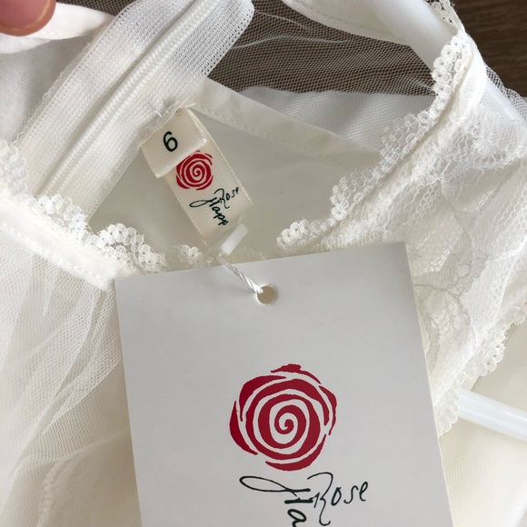 Tulle and lace Girls dress - Picture 5 of 6